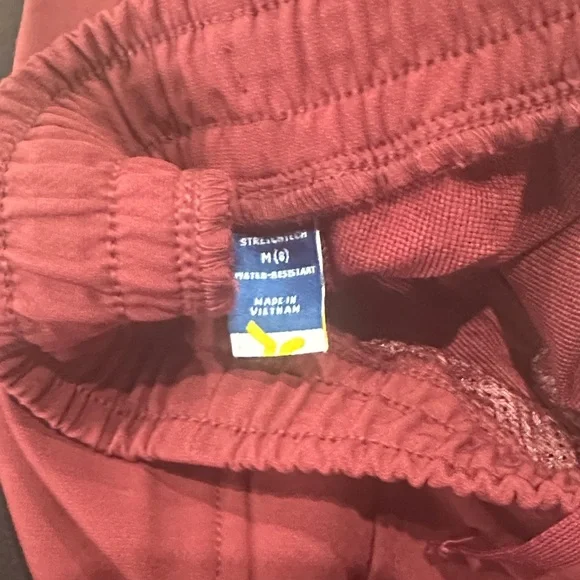 Old Navy Kids' Burgundy and Navy Joggers - Picture 2 of 4